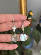 Star and moon studs