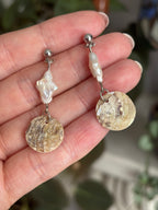 Star and moon studs