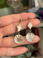Star and moon studs